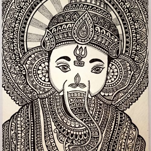 Ganesha (Mandala Art)